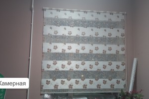Рулонные шторы Зебра (день-ночь) , ткань 2245-W2431 цв 11